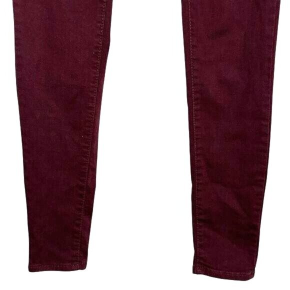 Maroon Kids Skinny Stretch Jeans Cotton Blend High-Waisted Adjustable Waistband - Picture 5 of 7